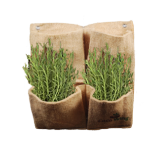CocoWing Jute Grow Bags 4 Pockets - Image 2