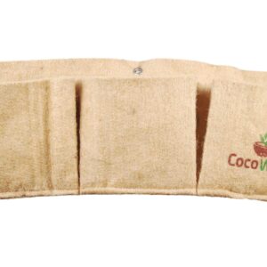 CocoWing 3 Pocket Horizontal Hanging Planter-Vertical Garden - Image 3